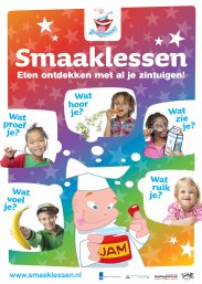 Poster Smaaklessen