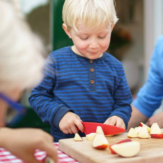 Jongetje snijdt appel.jpg Jongetje snijdt appel.jpg